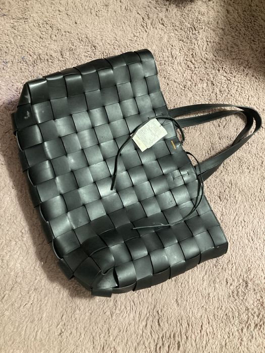 Unikat Torebka Molehill weekender woven przeplatana shopper polska