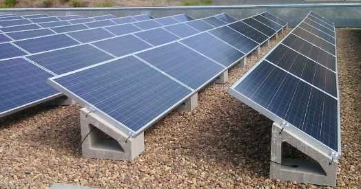 Base Cimento / Bloco betão p/Painel Fotovoltaico - SOLARBLOC 30º