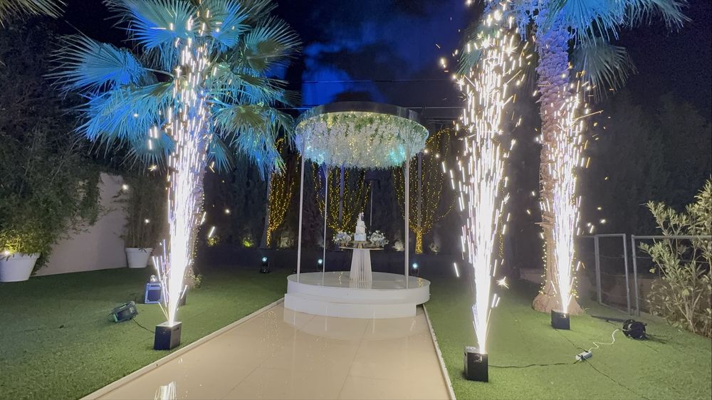 Maquina de Fogo Frio Sparkles 750W