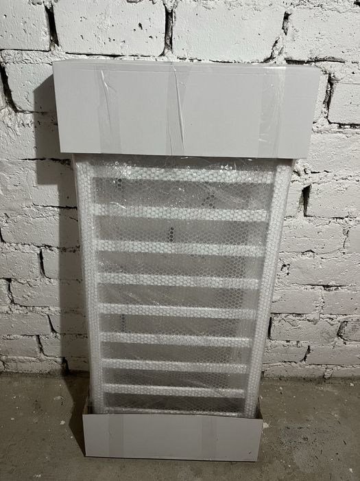 Grzejnik łazienkowy LUGO 120x50 nowy + grzejnik alu 3 żeberka