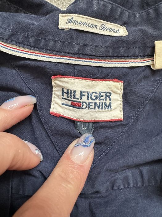 Koszulka Tommy Hilfiger L koszula granatowa