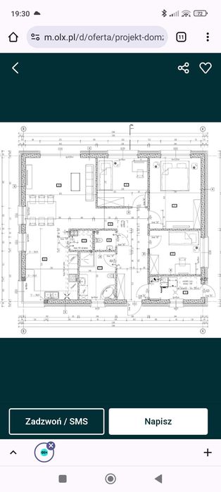 Dom parterowy na sprzedaż SZOPINEK ZAMOŚĆ stan SSO