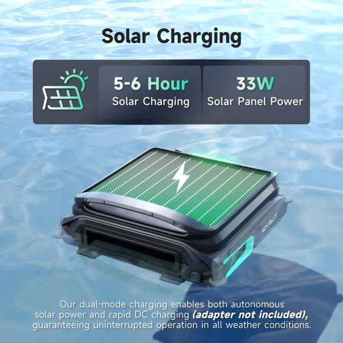 Robot Skimmer Wybot F1 Solar - Poupa tempo na piscina!