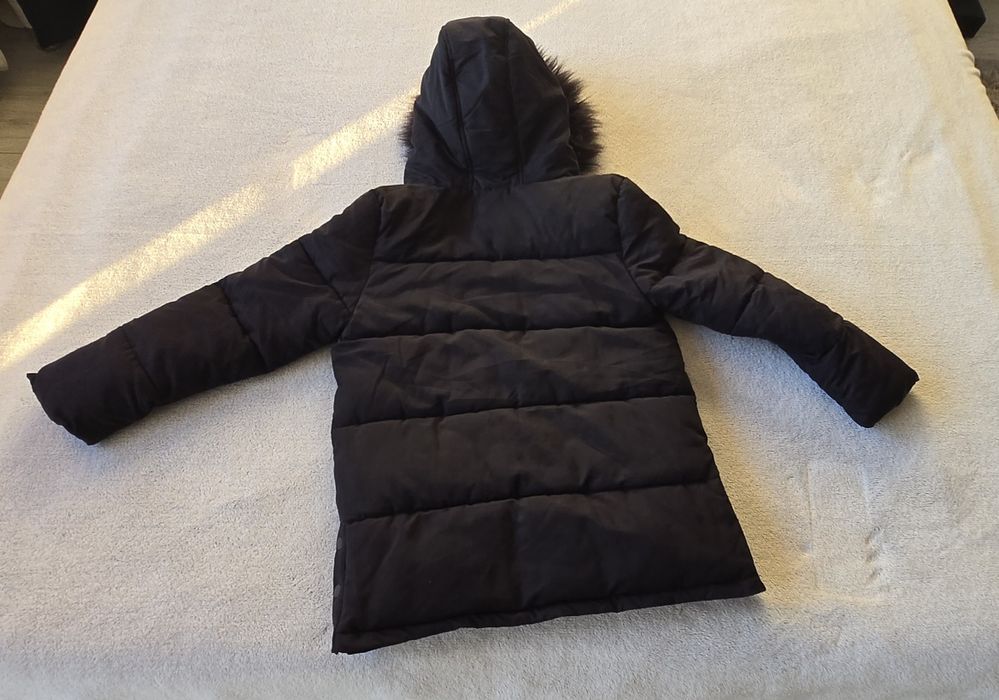 Kurtka zimowa z futerkiem 9-10 lat