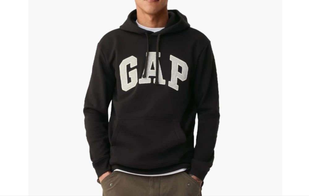 ОРИГІНАЛ Чоловіча Худі Gap L Чорна Кофта з США