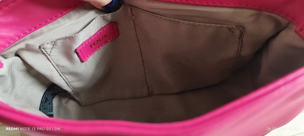 Skórzana torebka TOUS Camille skóra naturalna jak nowa