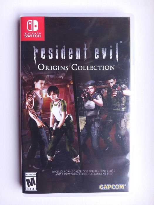 Resident Evil Origins Collection - pudełko Nintendo Switch