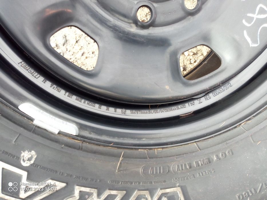 Koło felga dodge ram 2500. 14-21 pickup Kalisz • OLX.pl