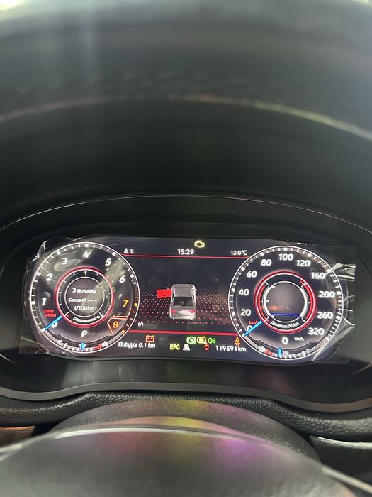 3D Virtual Cockpit VAG Passat B7 NMS USA CarPlay,Navi цифровий щиток