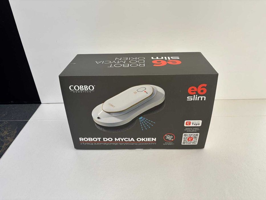 Robot COBBO E6 Slim - robot myjący okna, myjka do okien