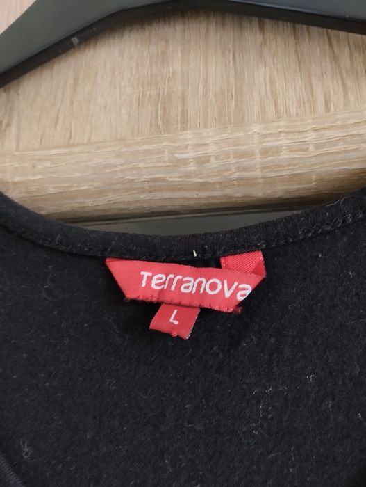 Krótka sukienka w kwiatki kwiaty letnia L