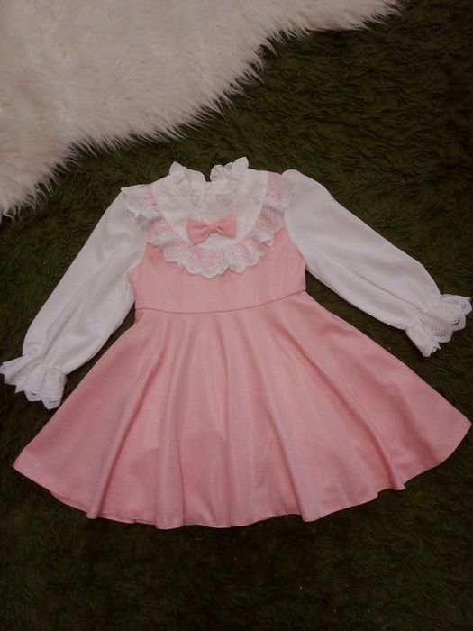 Платье на рост 92-98см, трендовые платья, модные платья