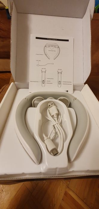 Jak nowy masażer tens na szyję kark przeciwbólowy Tens