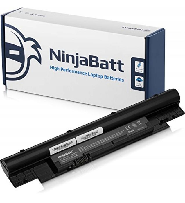 NinjaBatt Bateria litowo-jonowa do laptopa Dell model HS06 FRR0G 4400