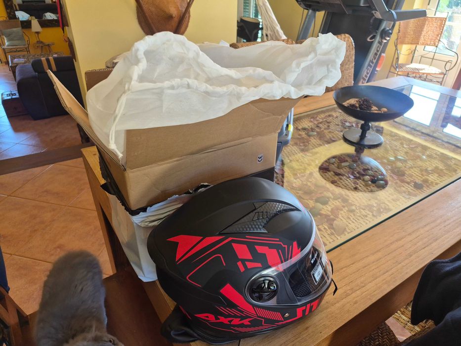 Capacete mota tamanho L