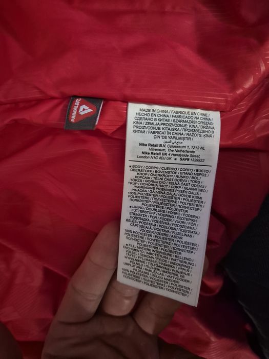 Puchowa kurtka Nike