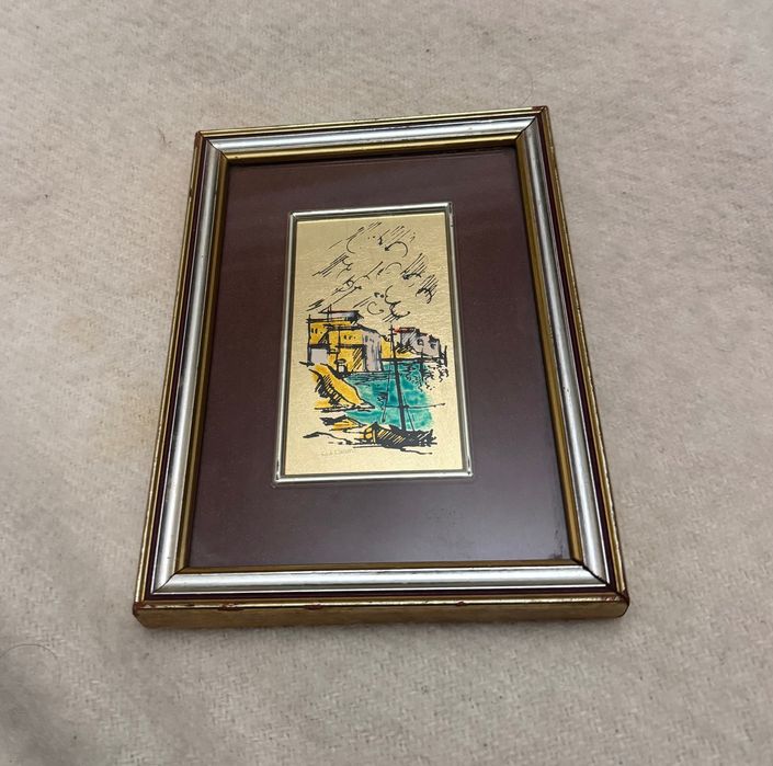 Вінтажна картина золото Італія