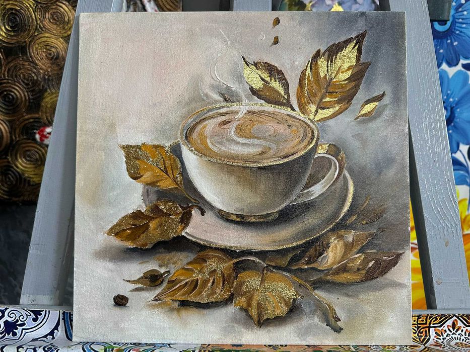 Картина інтер'єрна "Чашка з кавою"