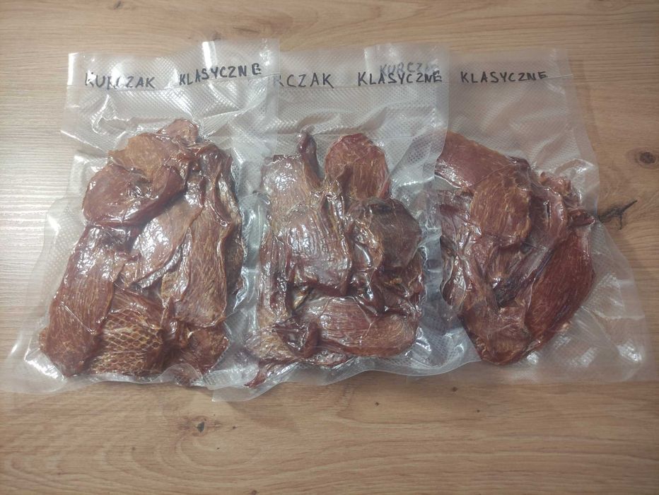 Chipsy mięsne z kurczaka "Jerky" smak klasyczne