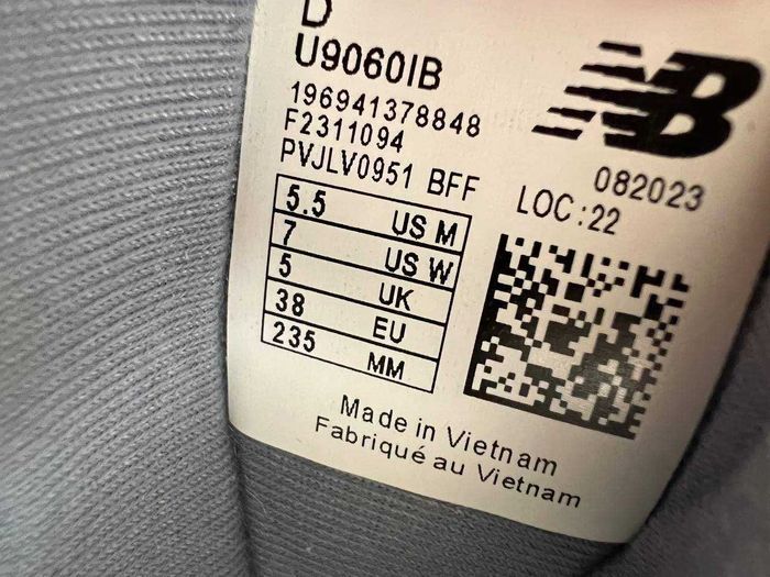 Женские кроссовки New Balance 9060 Washed Blue. Размеры 36-40