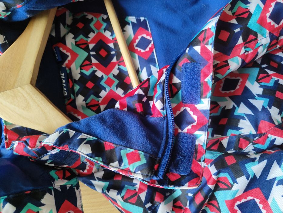 Kurtka narciarska zimowa dziecięca unisex 122/128