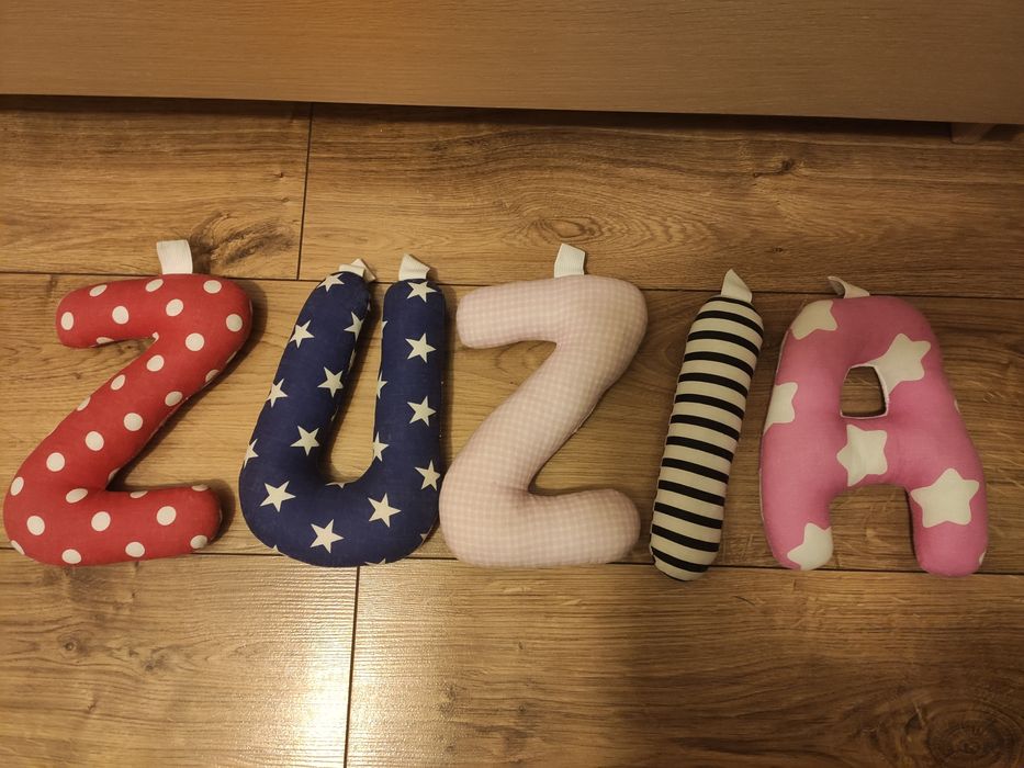 Napis, imię 3D ZUZIA