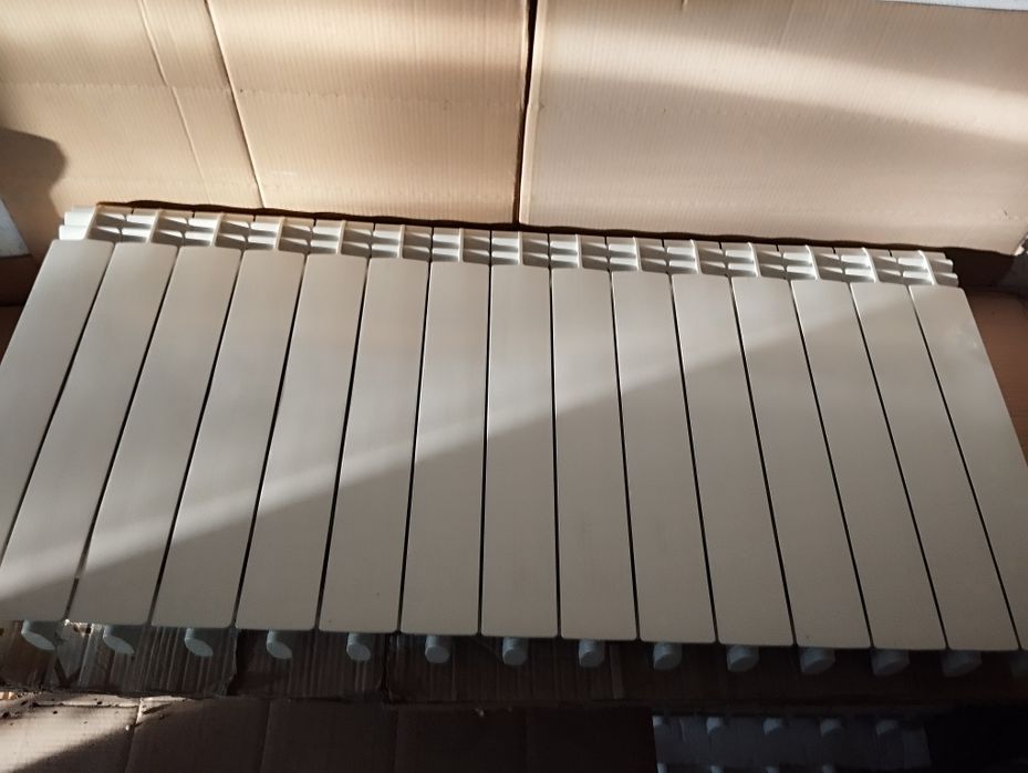 Продам алюминиевые батареи 10 секций