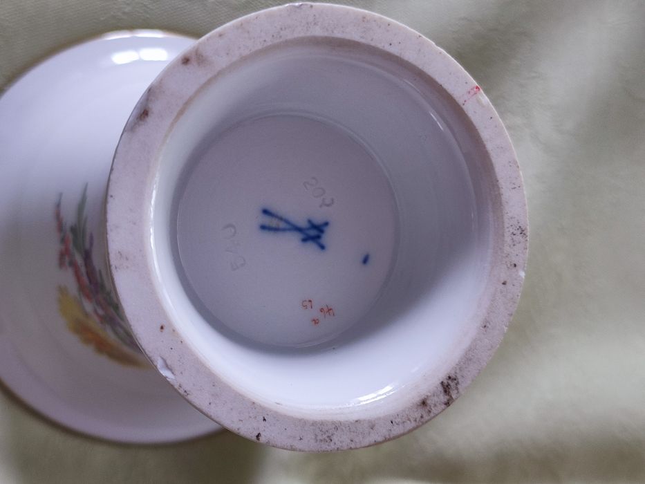 Wazon z porcelany Miśnia