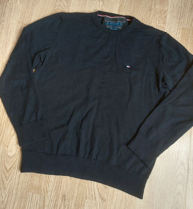 Sweter męski Tommy Hilfiger Premium Cotton r. L