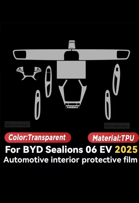 Набір бронеплівок салону byd sea lion 06