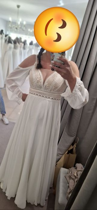 Suknka ślubna BOHO Narvik