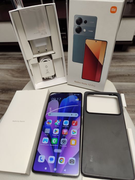 ИГРОВОЙ Xiaomi Redmi note 13Pro, память 8+8-256гиг, идеал.