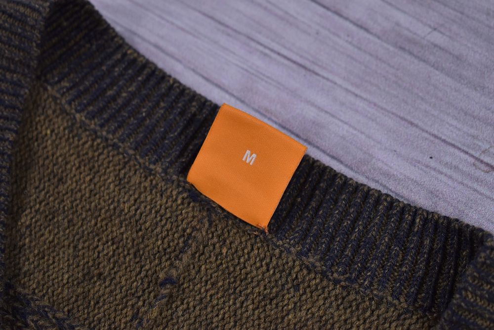 Hugo Boss Sweter Męski V Neck Virgin Wool / M