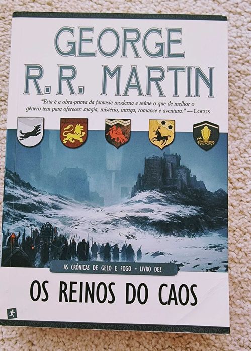 Saga da Guerra  dos Tronos - As crónicas do Gelo e do Fogo - George RR. Martin (V1 e V10)