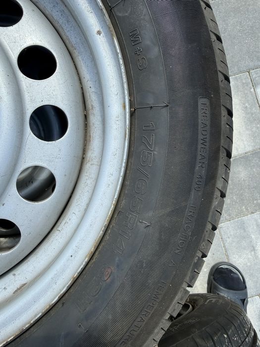 Opony letnie Interstate + felgi 14