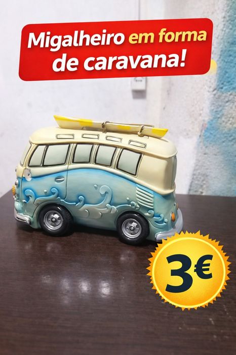 Migalheiro em forma de Caravana