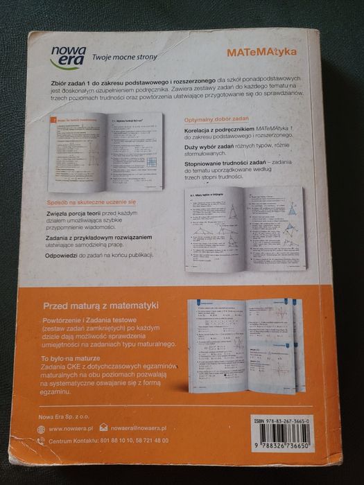 Zbiór Zadań 1 Matematyka