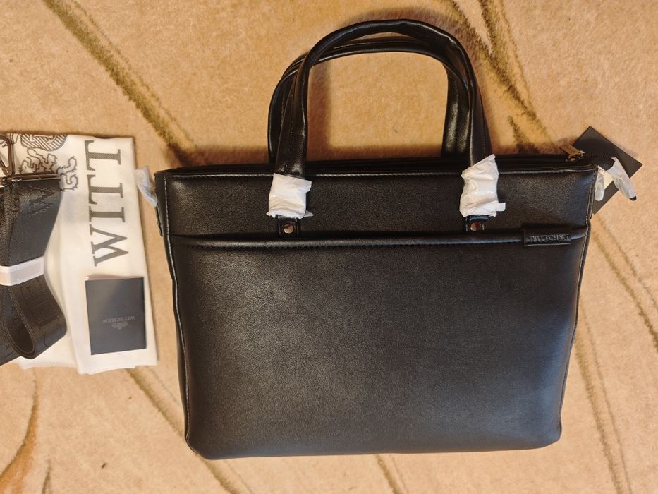 Torba na laptopa 15,6" nowa damska z ekoskóry Wittchen