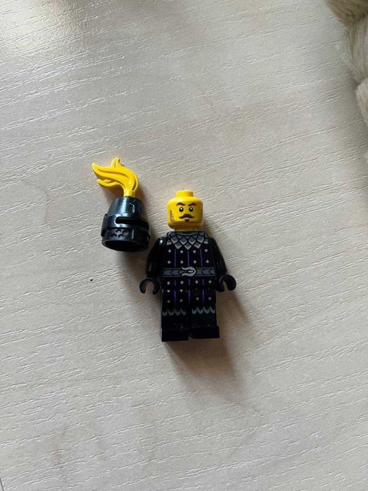 LEGO фігурка лицар (чорний, рідкісний) стан ідеал + швидка відправка