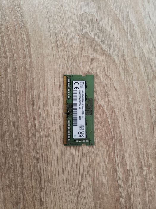 Ноутбочная планка памяти. Sk hynix 4gb1Rx16 Pc-3200Aa-Sco-13