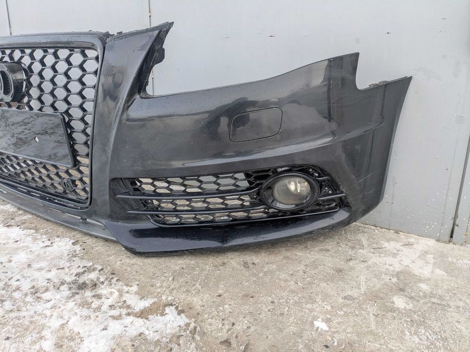 Бампер передній Audi A4 B8 Ауді А4 Б8 LZ9Y 08-12 рік S-line Передний