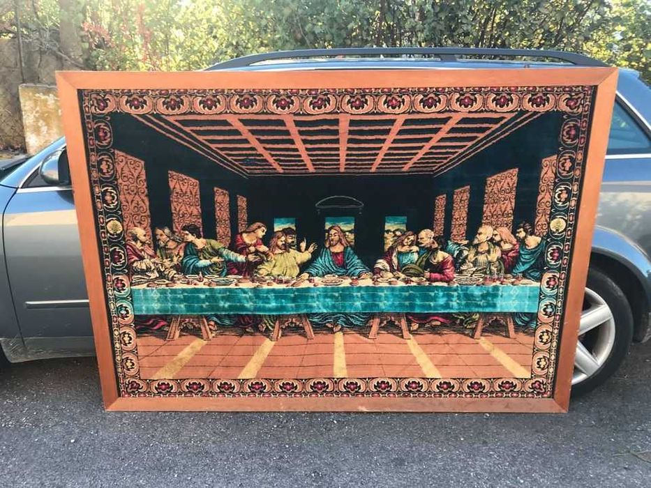 tapeçaria da ultima ceia de cristo