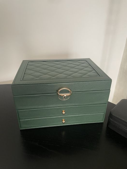 Kuferek szkatulka organizer na bizuterie