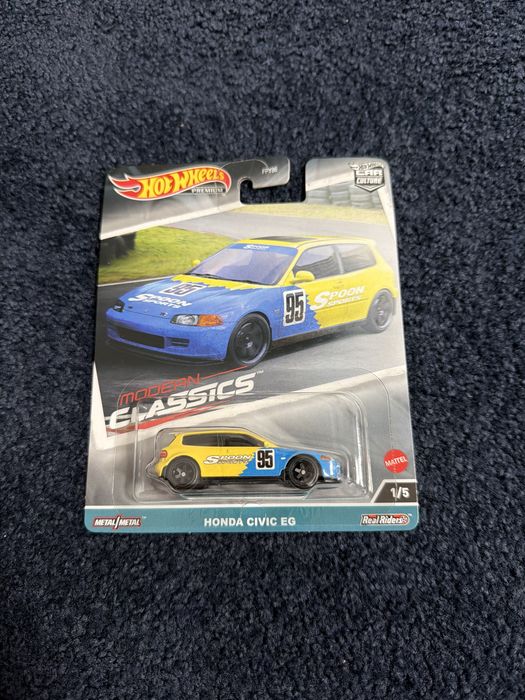 Hot wheels premium honda civic wg spoon modern classics