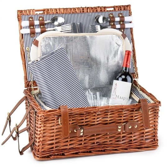 Кошик для пікніка на 4 особи