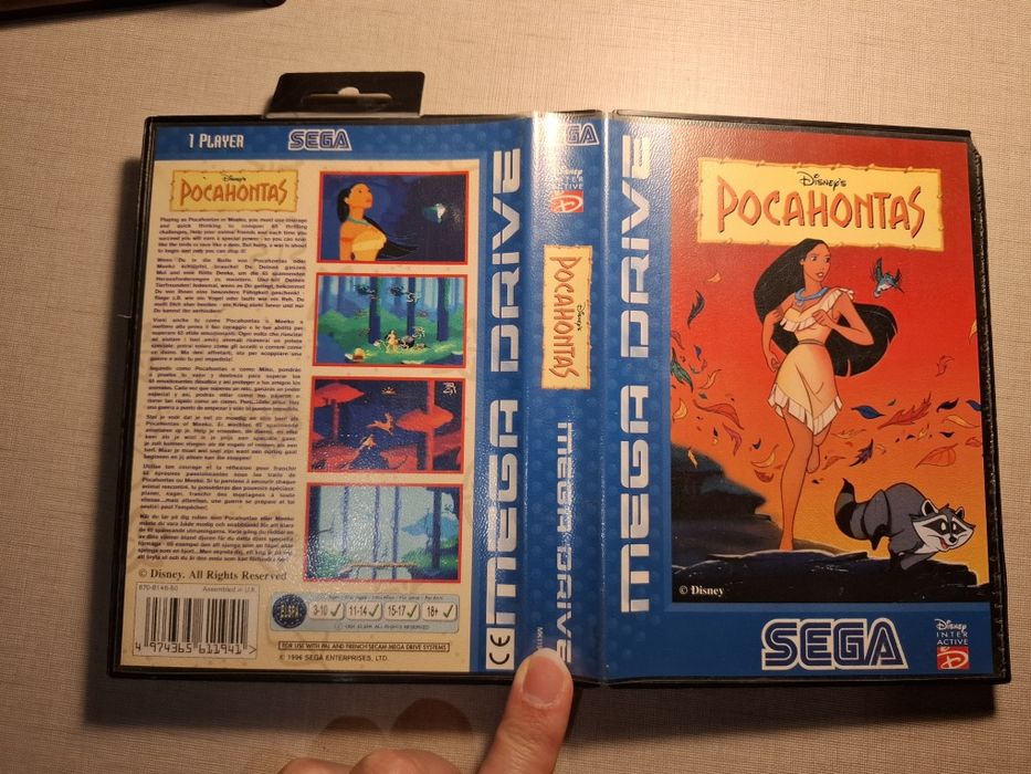 Pocahontas Mega Drive Completo