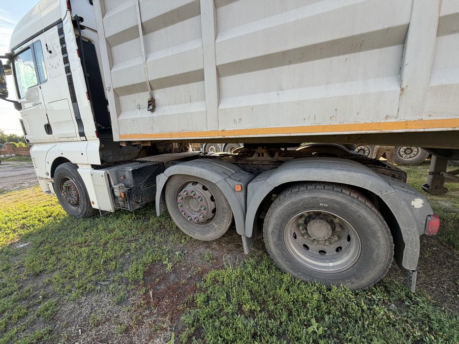 Ман tgx з причепом