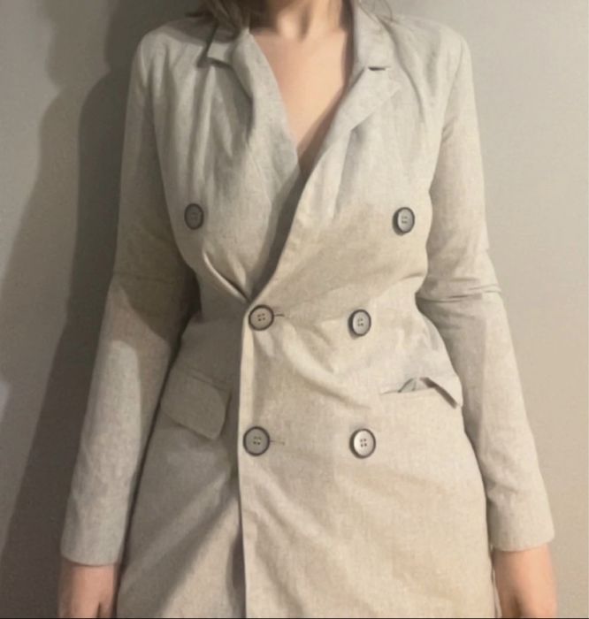 Klasyczna szara marynarka damska Reserved rozmiar XS/34