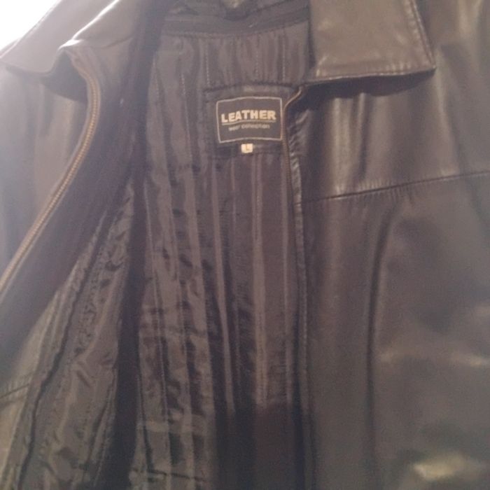 Kurtka skórzana męska L