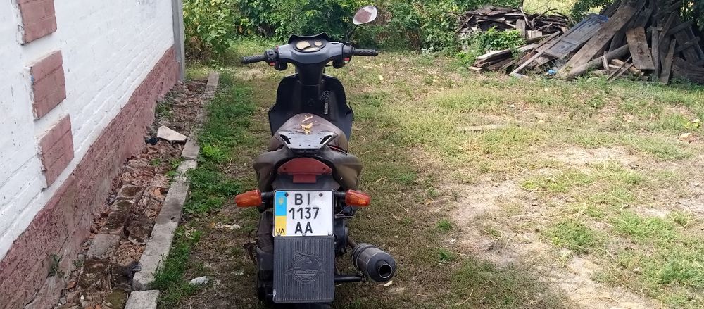 Скутер 150 кубів сів поїхав